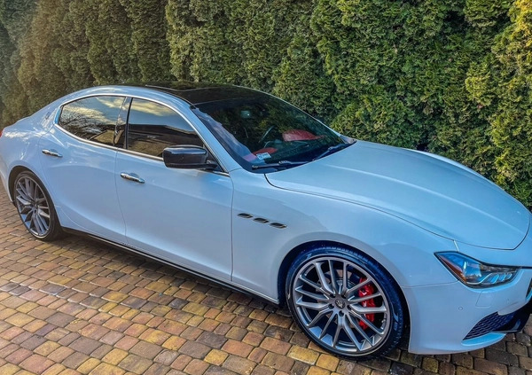 Maserati Ghibli cena 119999 przebieg: 63000, rok produkcji 2014 z Żagań małe 781